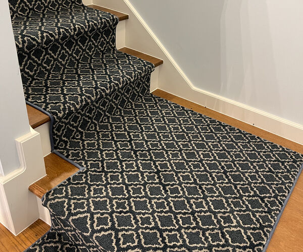 Custom rug binding example 5